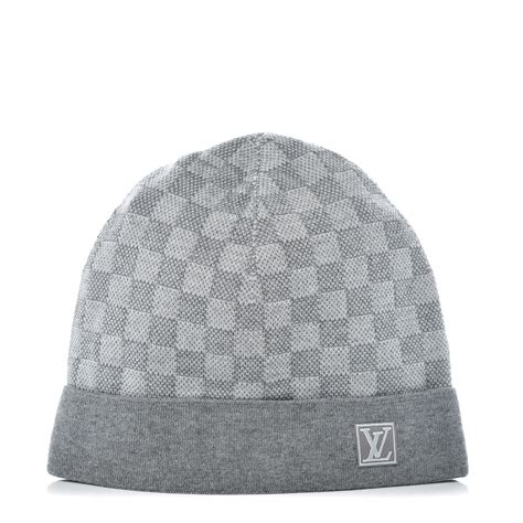 bonnet louis vuitton homme gris|louis vuitton wool hat.